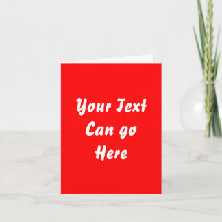 Carte Rouge
