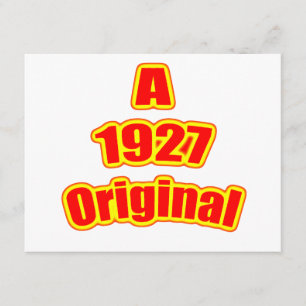 Carte Rouge 1927 original