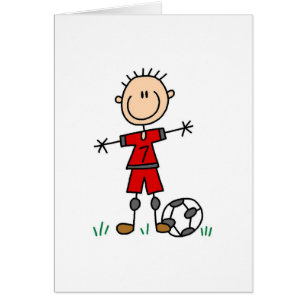 Carte rouge de footballeur