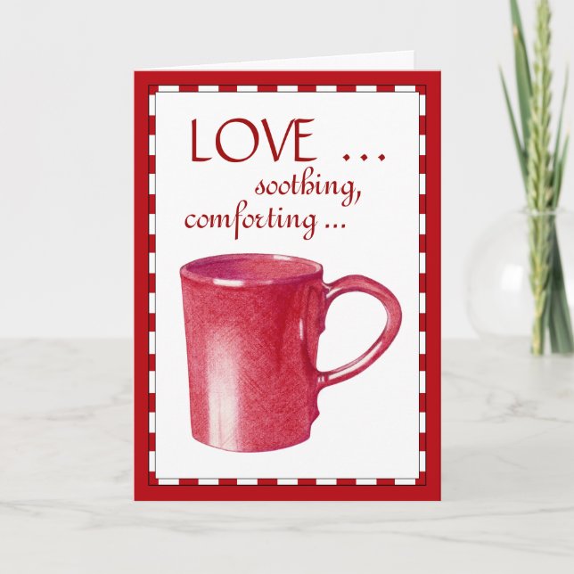 Carte rouge Hot Mug Log (Devant)