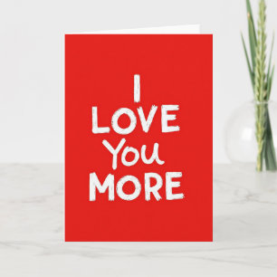 Carte Rouge Je T'Aime Plus