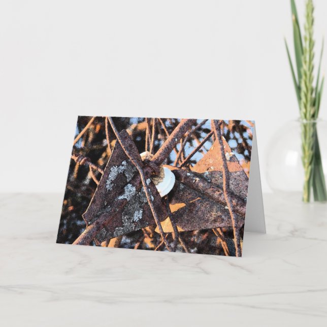 Carte Rouille de pois et champignons Vie morte (Devant)