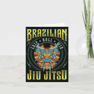 Carte Rouleau de poignée BJJ Gagnez - Grappling Jiu Jits