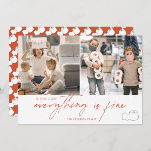 Carte Roulement amusant des toilettes 2020 fin 2 photos 