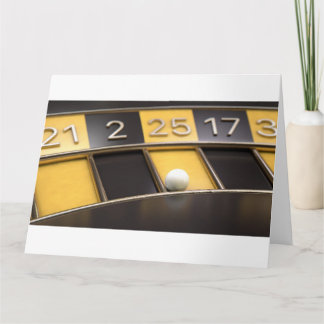 Carte Roulette Roulette Noir Et Jaune