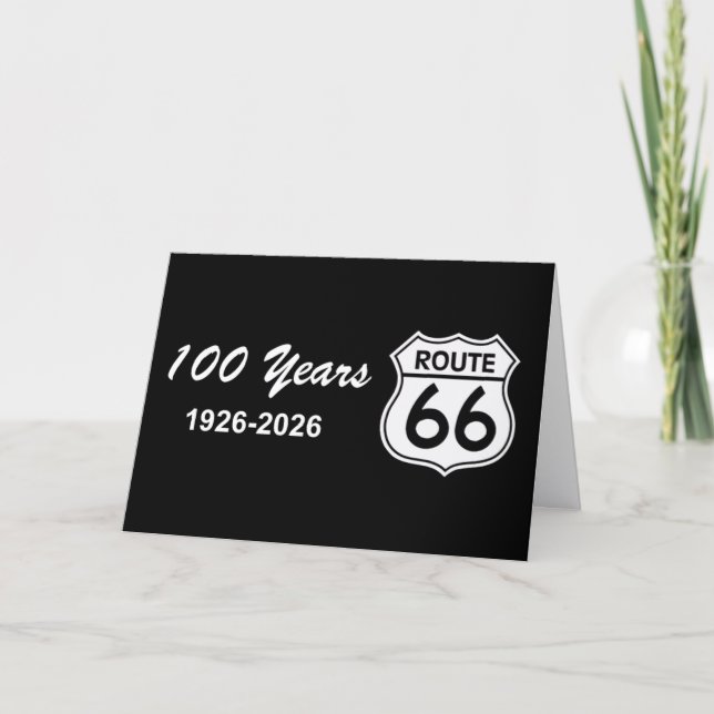 Carte Route 66 centenaire (Devant)