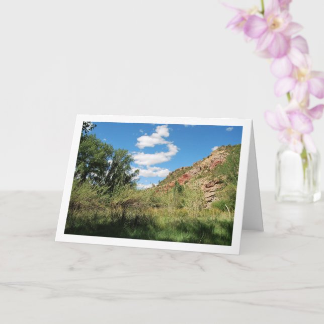 Carte Route de l'Eau, Chelva Skyline, Valence, Espagne (Orchidée)