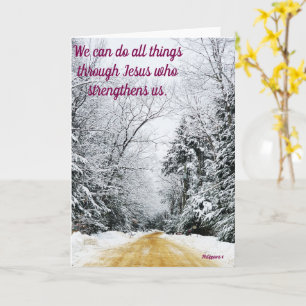 Carte routière d'hiver