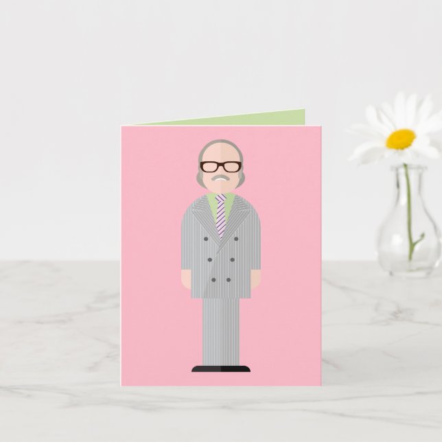 Carte Royal – Eccentric Family Drama Greeting Card (Petite plante)