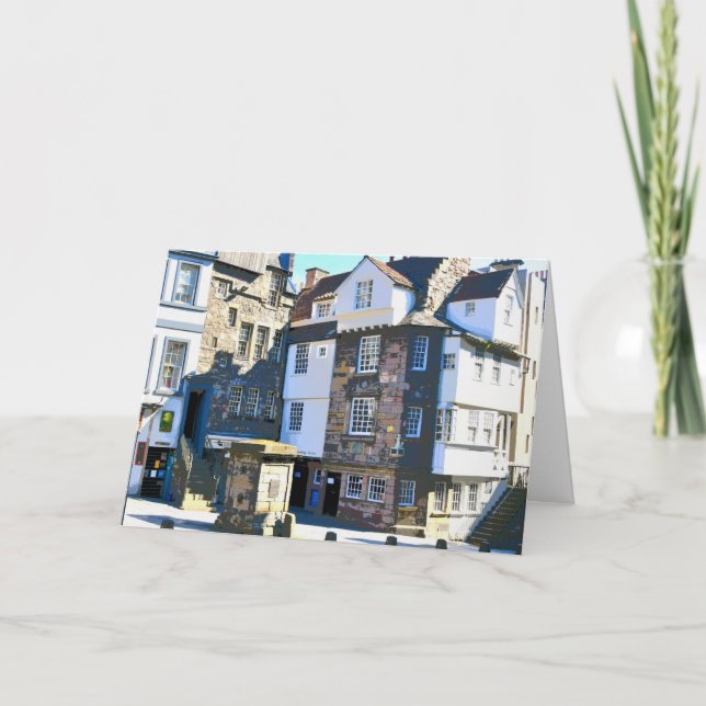 Carte Royal Mile d'Édimbourg (Devant)