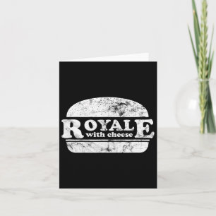 Carte Royale Avec Burger Au Fromage Lover 1