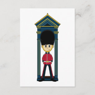 Carte royale britannique de la garde RSVP