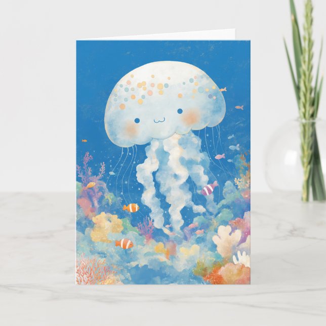 Carte Royaume de corail de méduse luminescent (Devant)