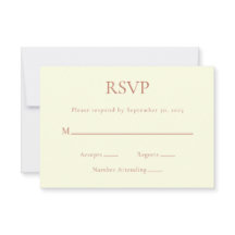 Carte RSVP