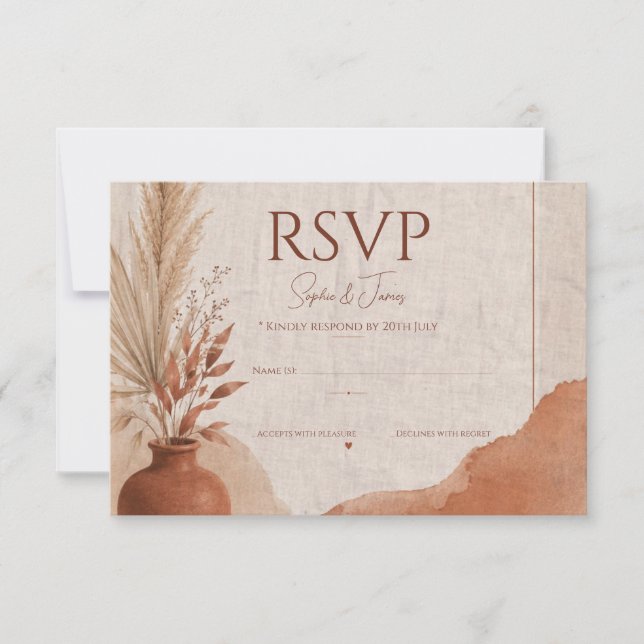 Carte RSVP (Devant)
