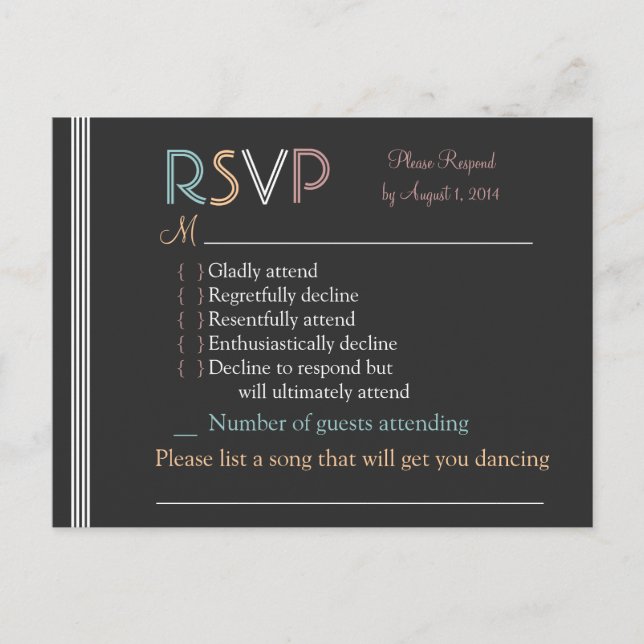 Carte RSVP (Devant)