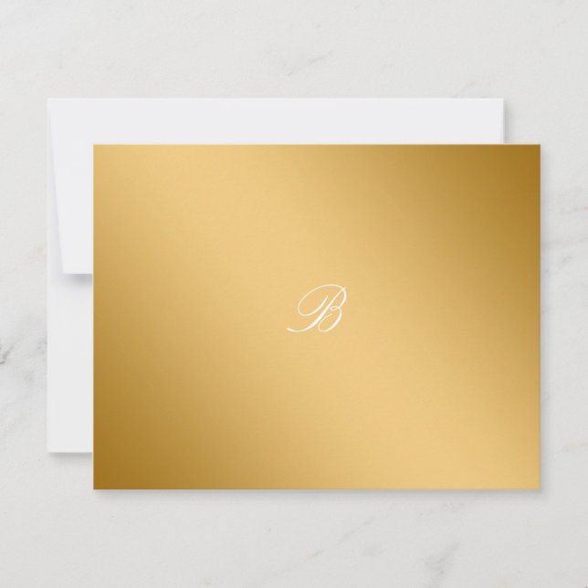 Carte RSVP 311-Golden diVine blanc (Devant)