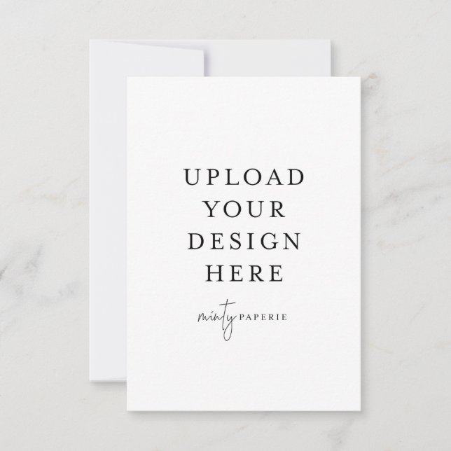 Carte RSVP 3,5 pouces x 5 pouces - Portrait (Devant)