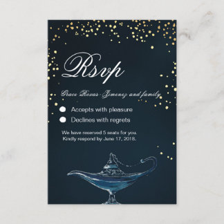 CARTE RSVP ALADDIN