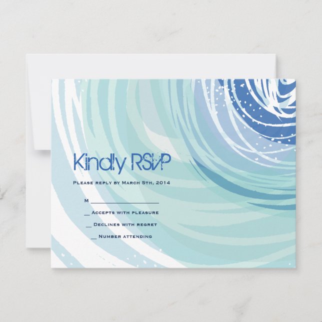 Carte RSVP Bat mitzvah de la barre de SKI (Devant)