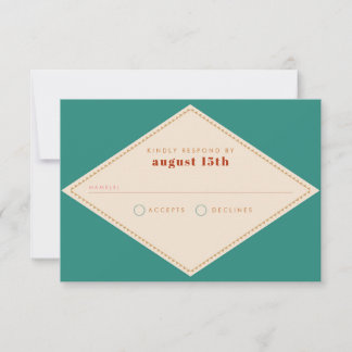 Carte RSVP Boho Southwestern