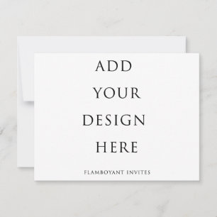 Carte RSVP/boîtier 5,5 po x 4,25 po