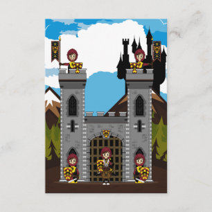 Carte RSVP Crusader Knights and Castle