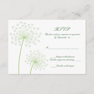 Carte RSVP de la reine Anne