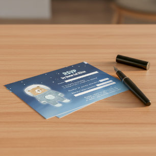 Carte RSVP de l'espace extra-atmosphérique de l'as