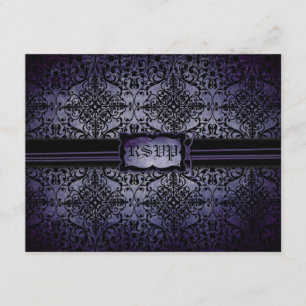 Carte RSVP de mariage D2
