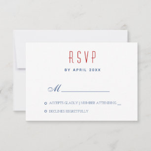 Carte RSVP de mariage d'adresse de retour minimale