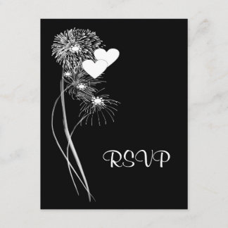 Carte RSVP Fireworks