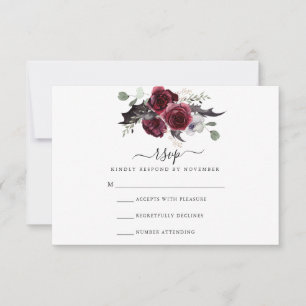 Carte RSVP Halloween