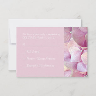 carte RSVP Hydrangea Pink Beauty