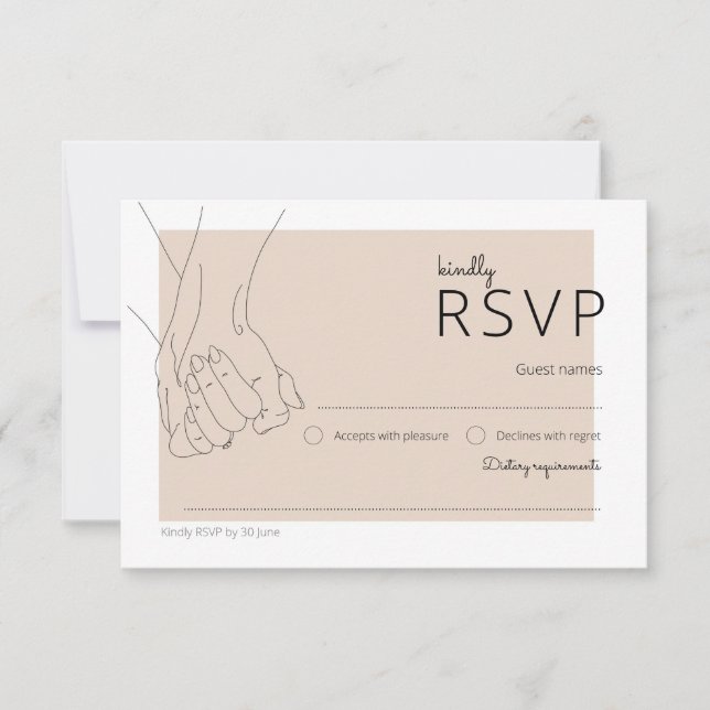 Carte RSVP - La Suite Oliva (Devant)