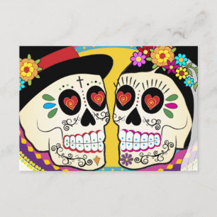 Carte RSVP Los Novios