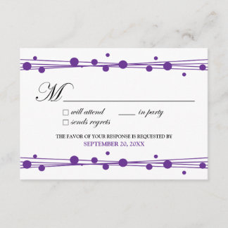 Carte RSVP Pots & Paille (blanc/poitrine)