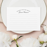 Carte RSVP pour boîtier de Fêtes des mariées