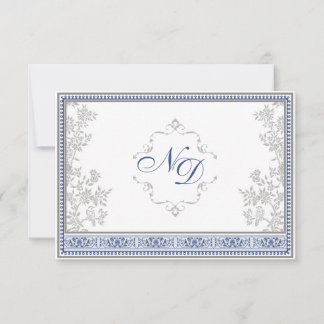 Carte RSVP Royale Turque Mariage
