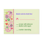 Carte RSVP Super rétro