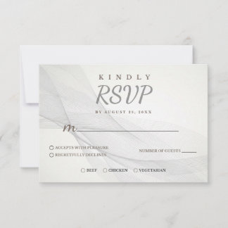 Carte RSVP texture Abstraite