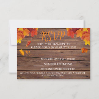 Carte RSVP Tombez Amoureux