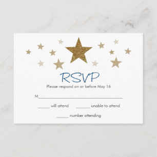 Carte RSVP Twinkle Little Star