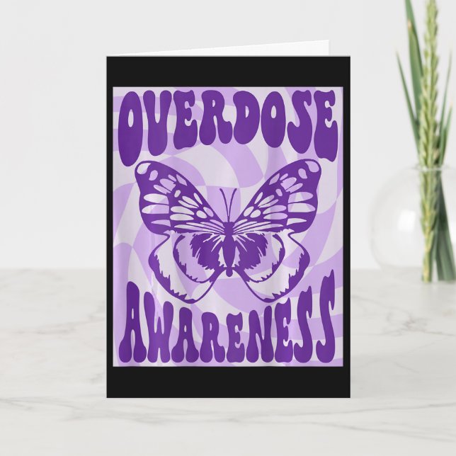 Carte Ruban Violet de Sensibilisation au Surdosage de Pa (Devant)