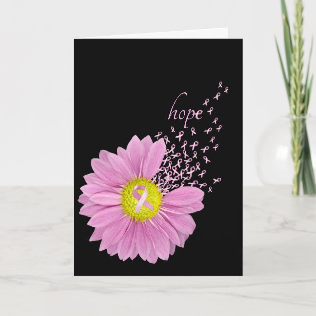 Carte Rubans roses et marmite (Devant)