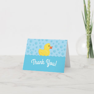 Carte Rubber Ducky 1er Anniversaire Fête Enfants Bébé