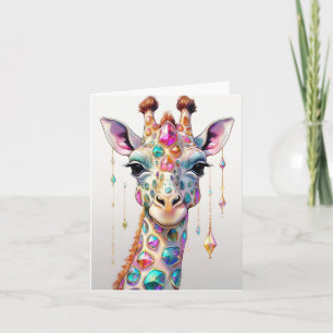Carte Ruby Giraffe