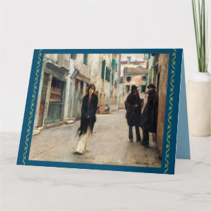 Carte Rue à Venise par John Sargent