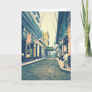 Carte Rue Cuba 1899 de La Havane