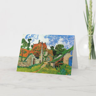 Carte Rue du village par Vincent van Gogh